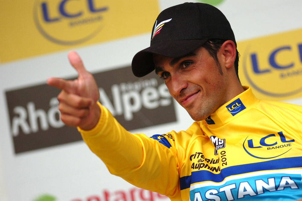 El famoso Pistolero Alberto Contador