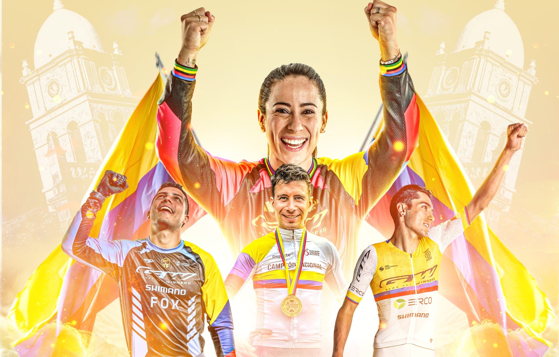 GW líder de ciclismo nacional
